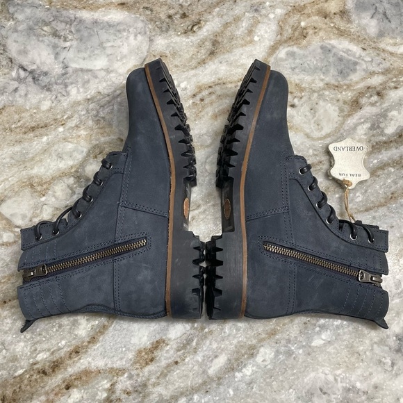 NEW Overland Women's Trista Shearling-Lined Waterproof Leather Hiker Boots - Picture 6 of 14